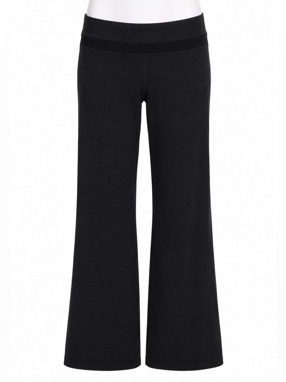 Size 12 Lululemon Women’s Vintage Groove Pant Bootcut Yoga Pants Black Heather